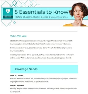 5 Essentials You Must Know Before Choosing Health, Dental, & Vision Insurance - Screenshot